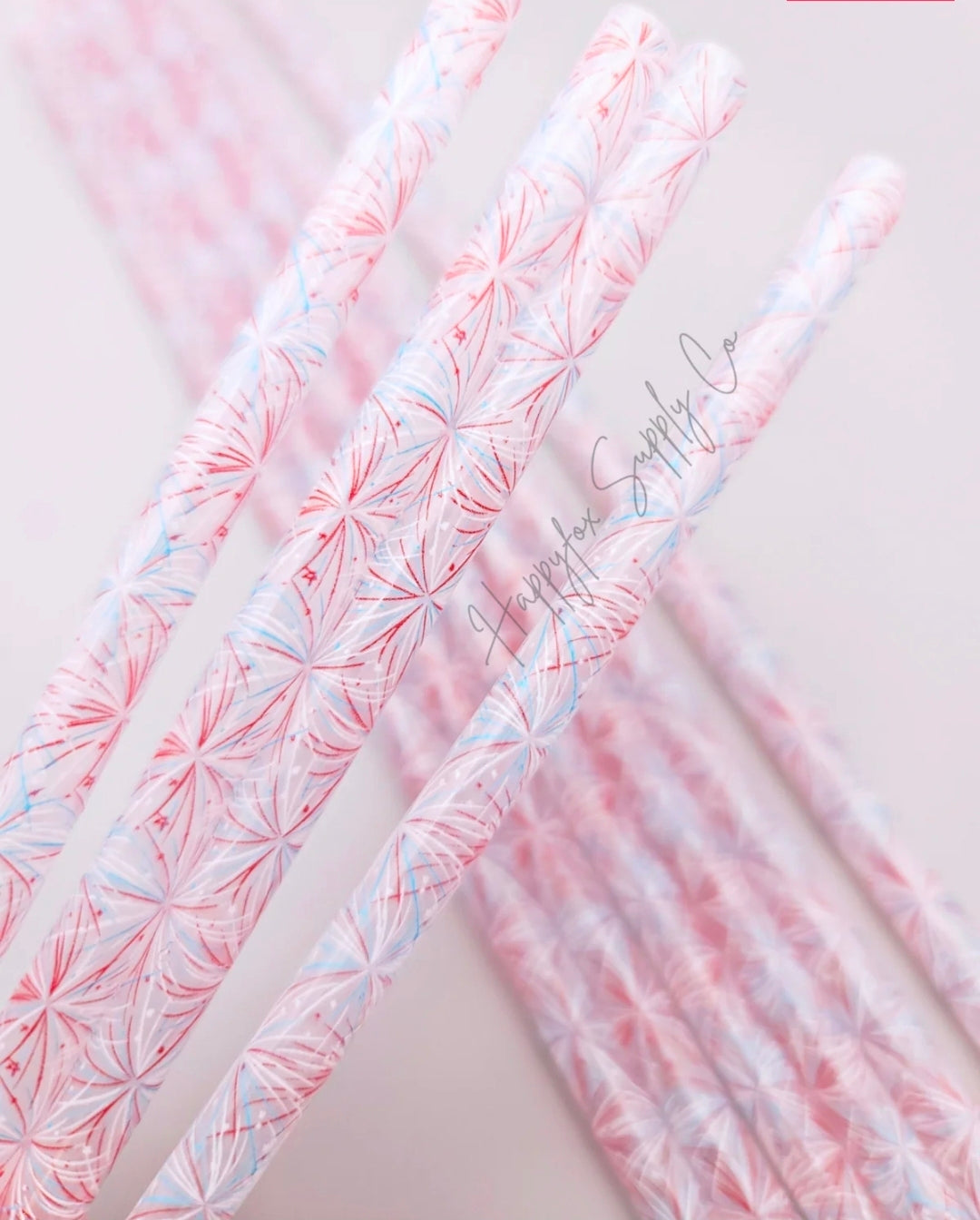 10 " fireworks plastic straws