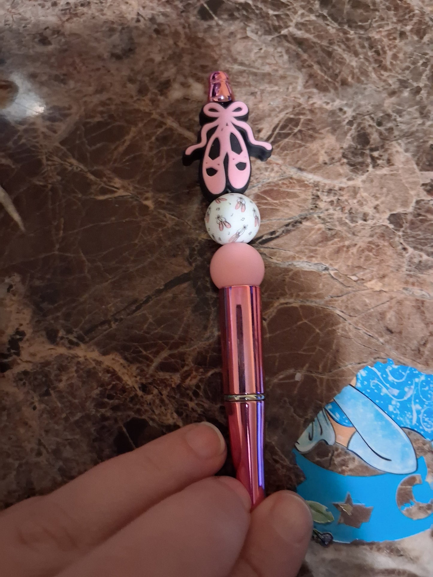 Dance slippers pens