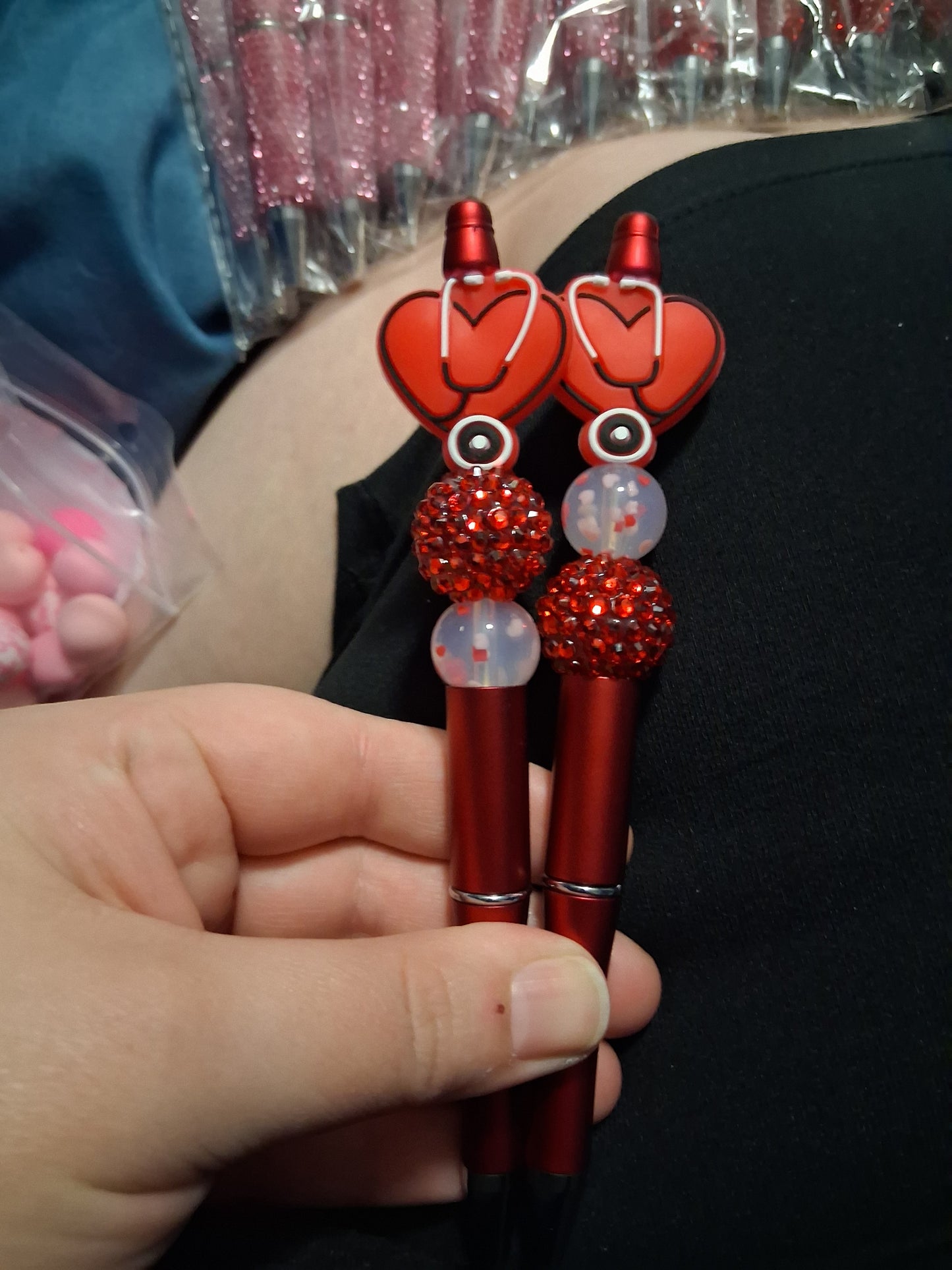 Red nurse pen